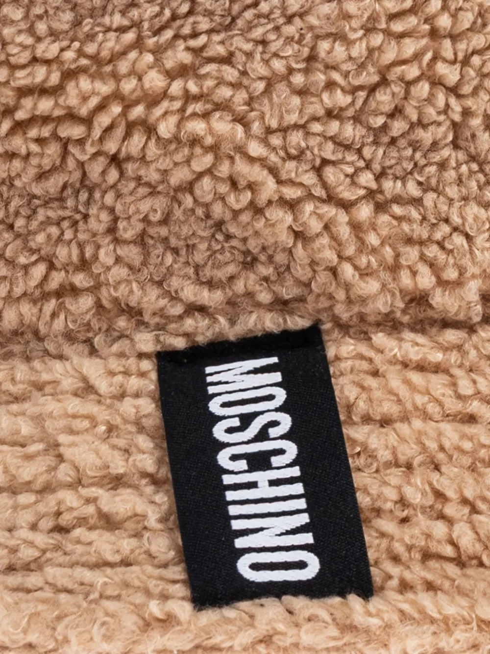 Moschino Teddy vissershoed Beige