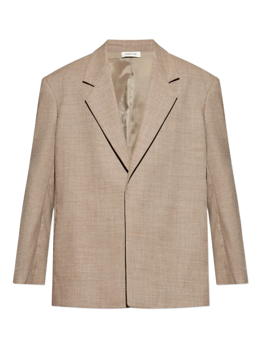 Fear Of God single-breasted blazer | Brown | Image 1
