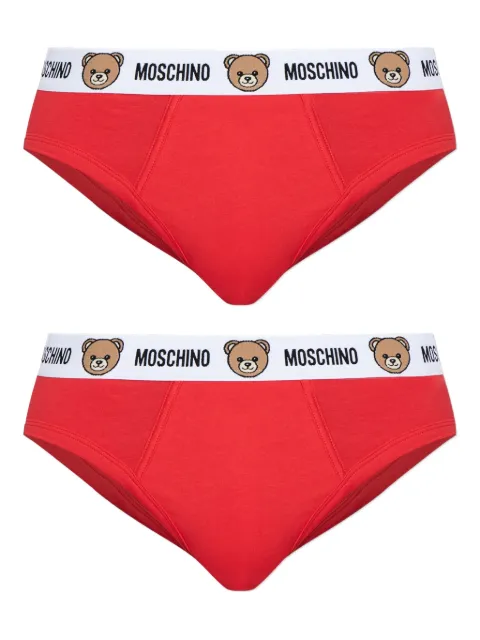 Moschino teddy-print briefs (pack of two)