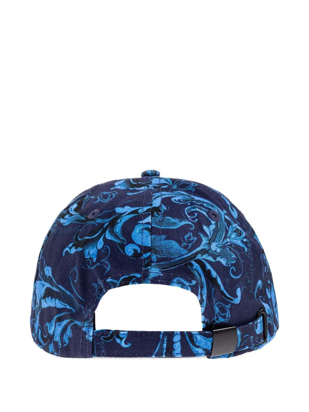 Versace Jeans Couture logo-print baroque-print baseball cap - Blauw