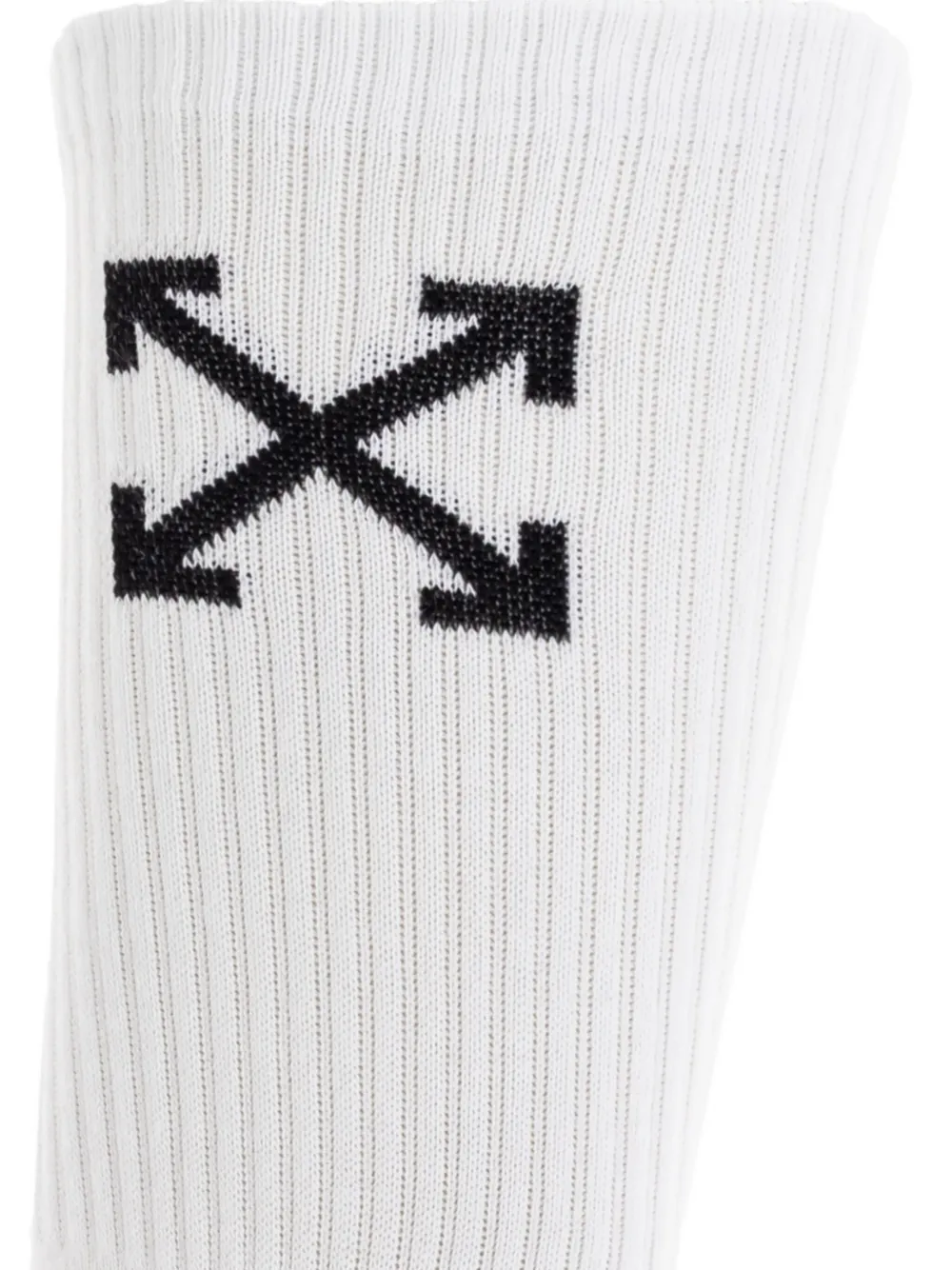 Off-White Sokken met Arrow-logo Wit