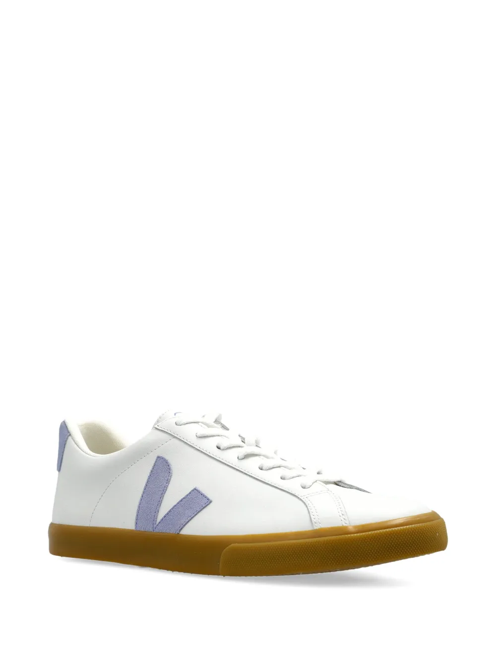 VEJA leather V-logo sneakers White