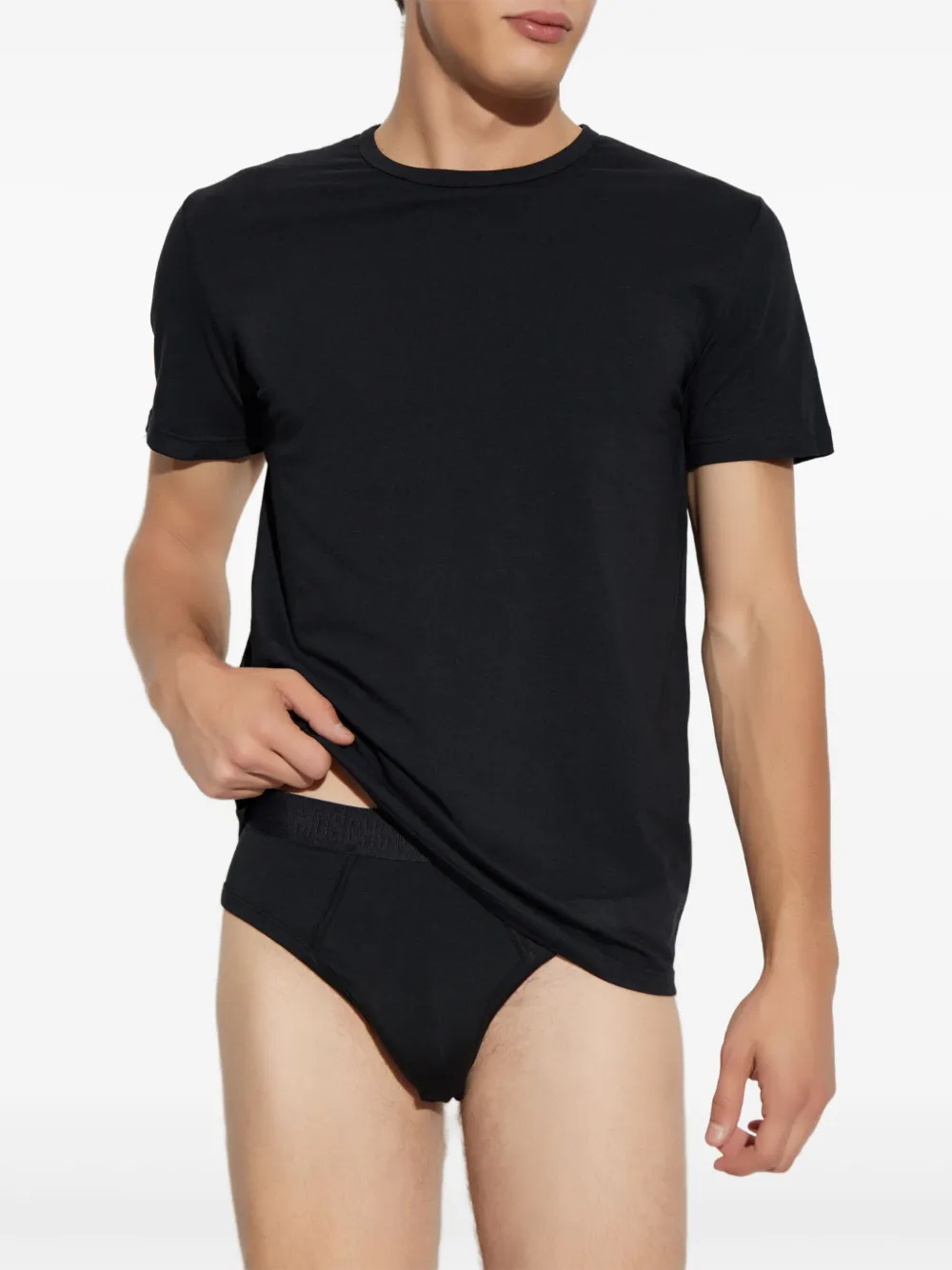 Moschino cotton crew-neck T-shirt (pack of two) | Image 2