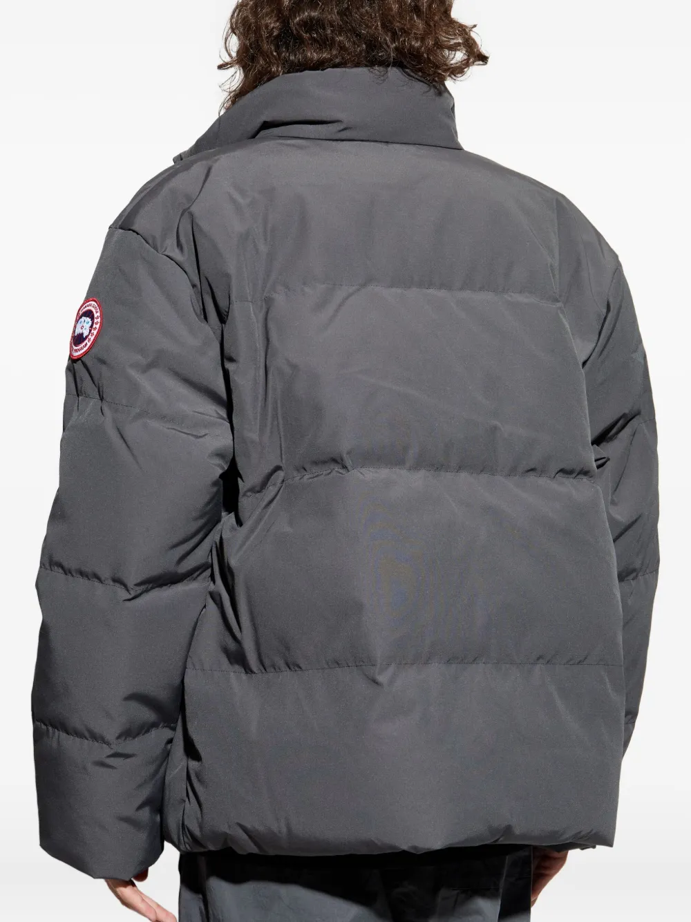 Canada Goose Quilted Puffer Jacket In Gray