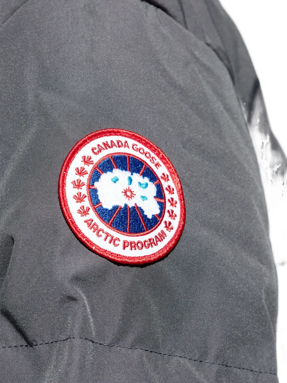 Canada Goose Quilted Puffer Jacket In Gray