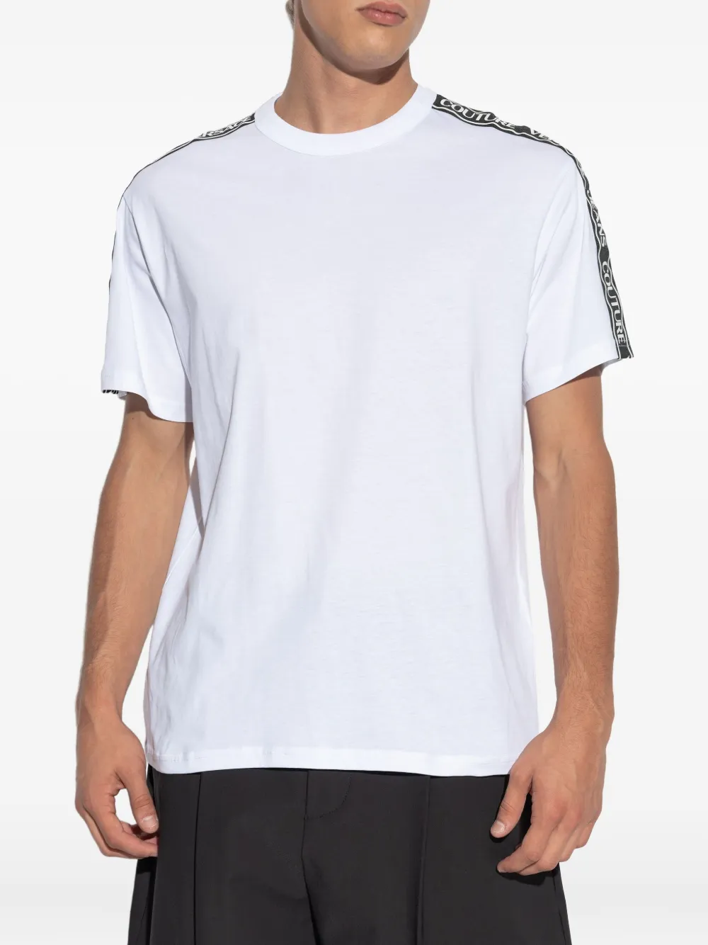 Versace Jeans Couture Katoenen T-shirt Wit