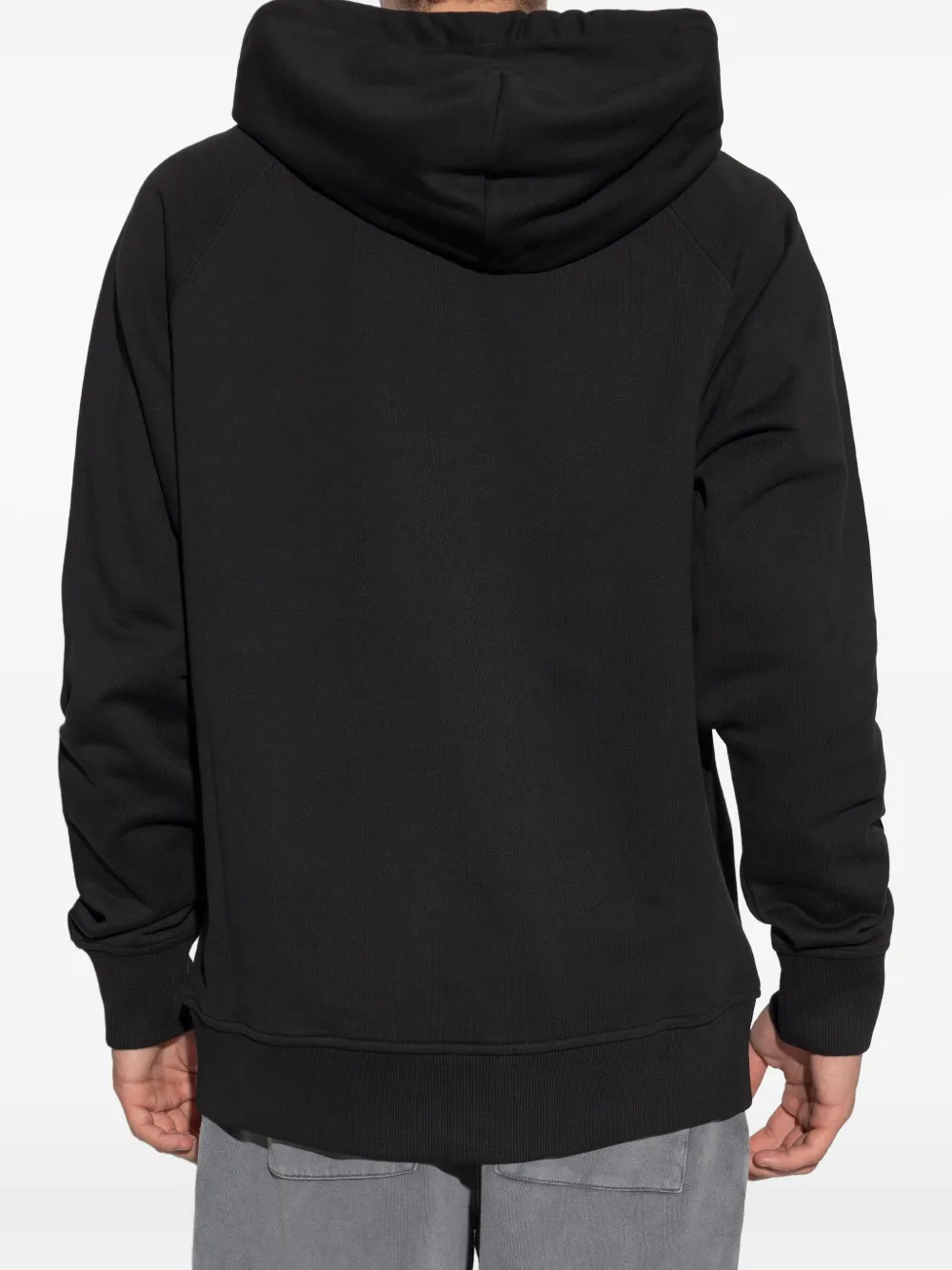 Versace Jeans Couture Hoodie met logopatch Zwart