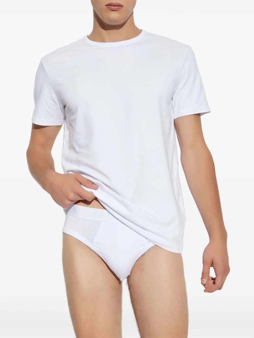 Moschino crew-neck cotton T-shirt (pack of two) | Image 2
