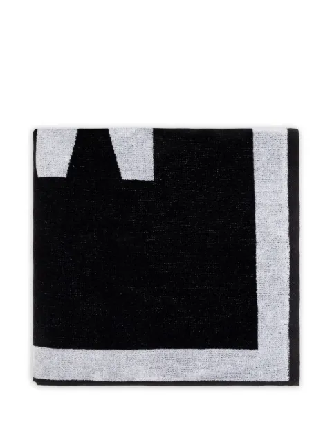 Moschino logo-detail bath towel