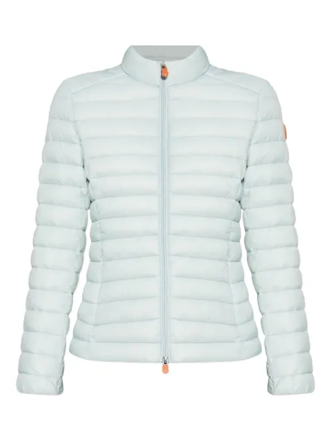 Save The Duck quilted zip-front jacket