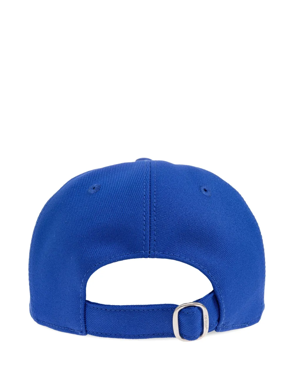 Off-White logo-patch baseball cap - Blauw