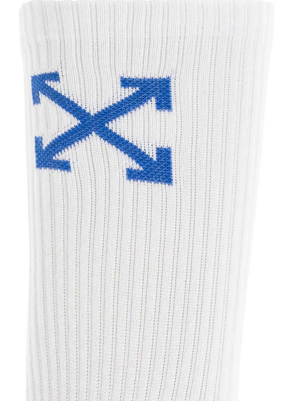 Off-White Sokken met Arrow-logo Wit