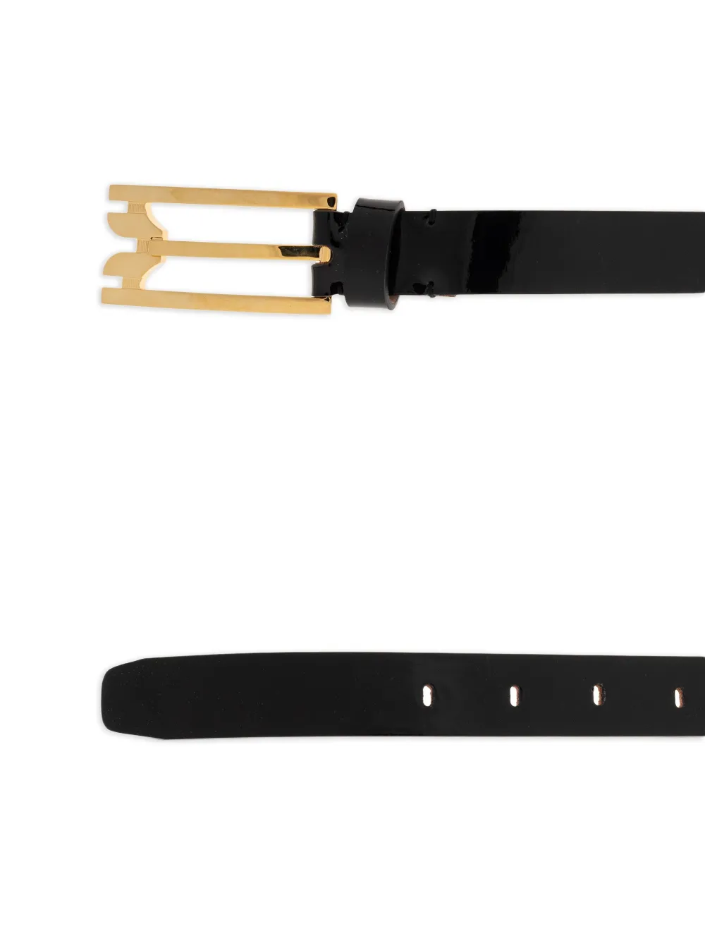 Victoria Beckham Leren riem Zwart