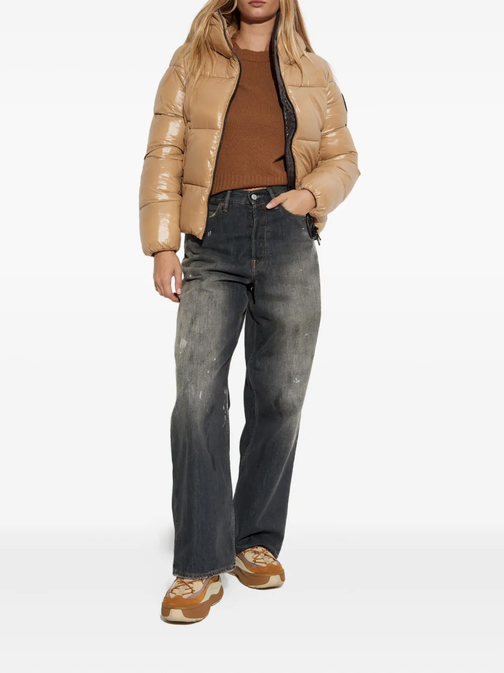 Save The Duck Biddy hooded puffer jacket | Down Jackets | Image 2