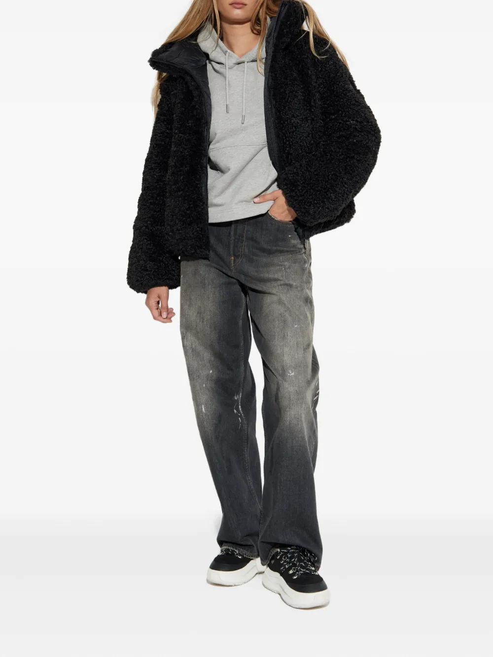 Save The Duck Kennie high-neck jacket | Faux Fur & Shearling Jackets | Image 2