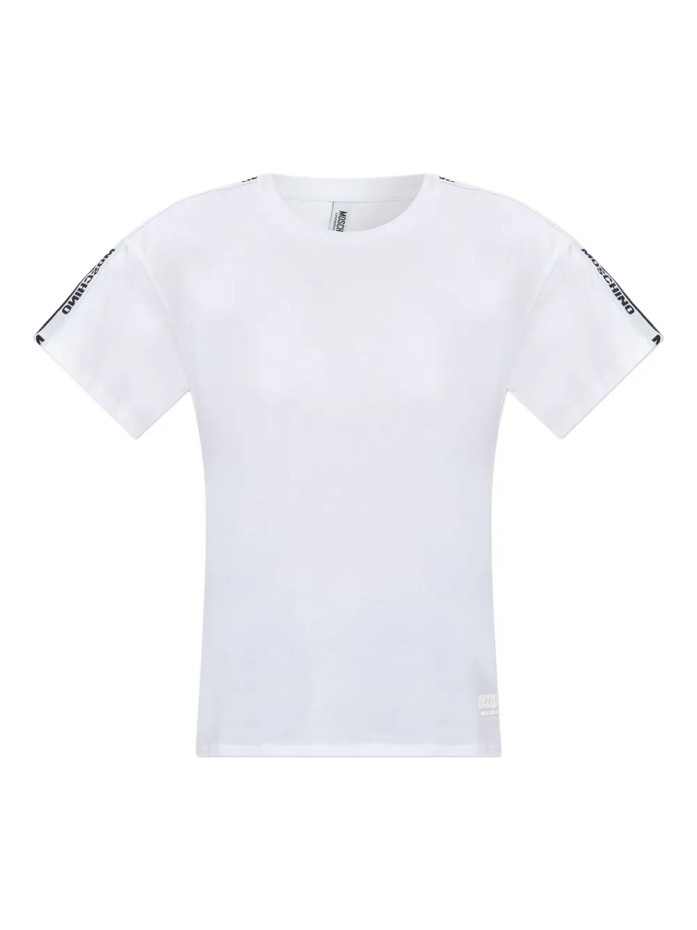 Moschino band-detail T-shirt | White | Image 1