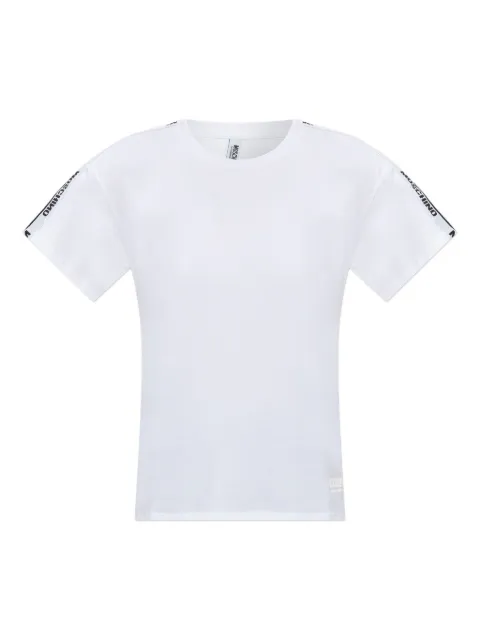 Moschino playera con detalle de banda