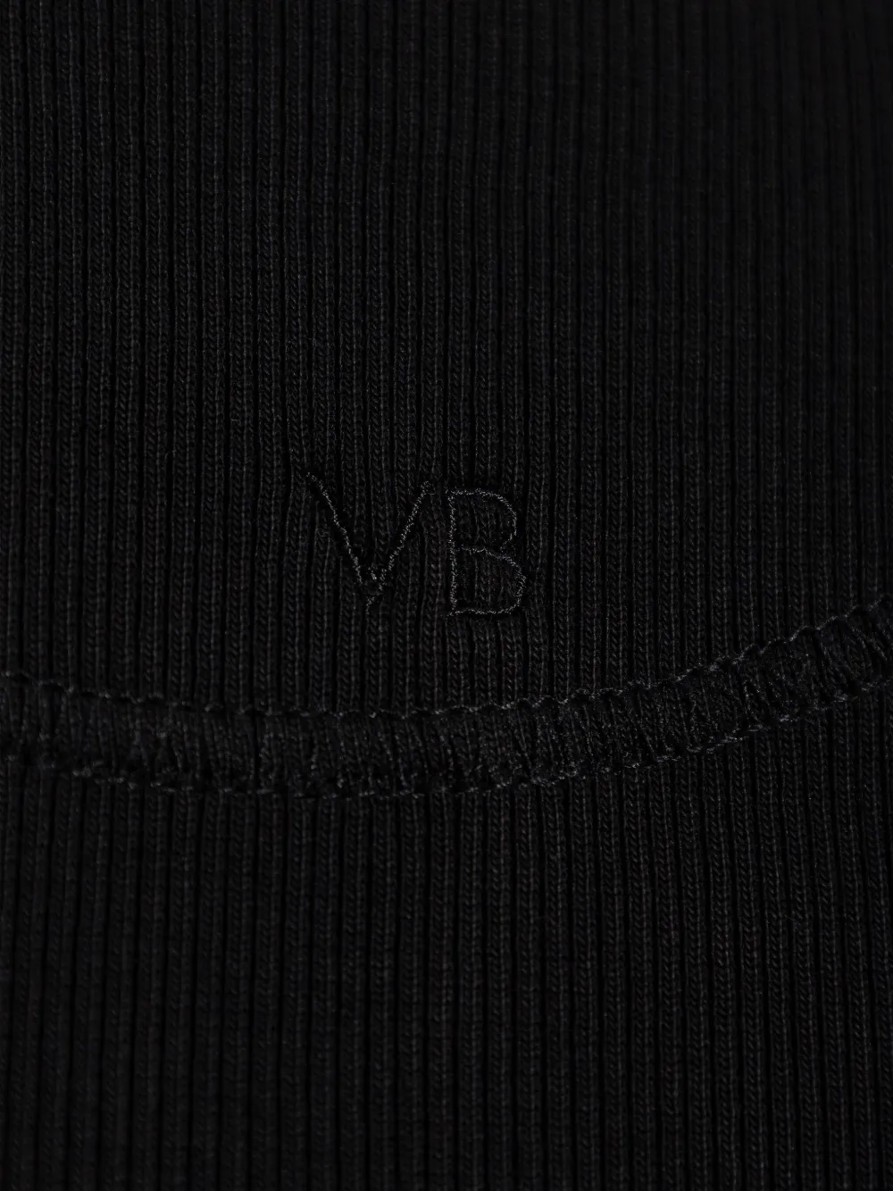 Victoria Beckham Top met pofmouwen Zwart