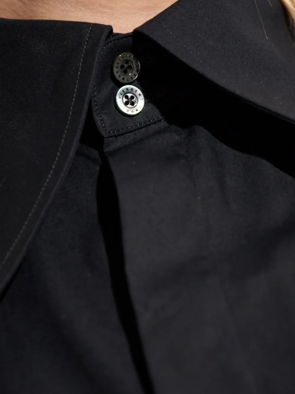 Vivienne Westwood Violin Tuxedo blouse Zwart