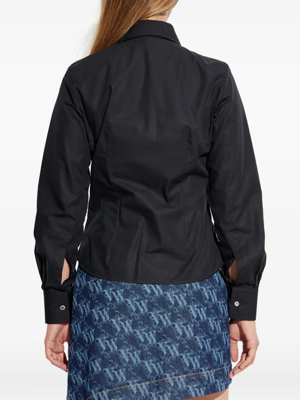 Vivienne Westwood Violin Tuxedo blouse Zwart