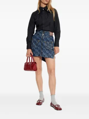 美品 Vivienne Westwood アシメ ミニスカート アシンメトリー ヴィヴィアンウエストウッドアシンメトリーミニスカート