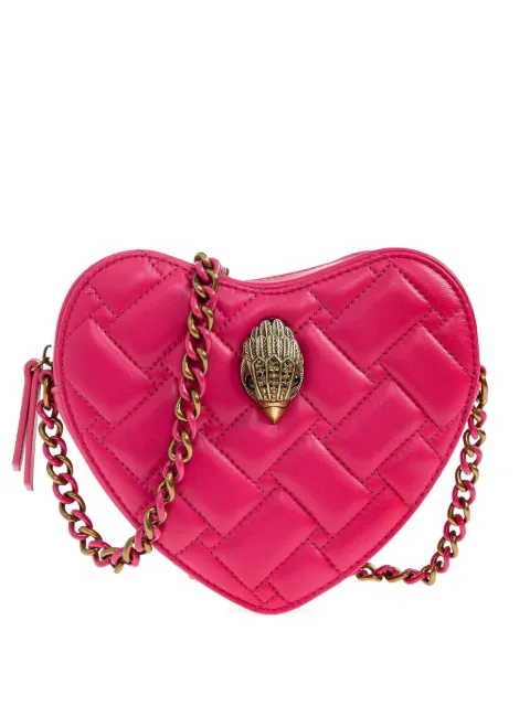 Kurt Geiger London bolsa crossbody Kensington Heart capitonada