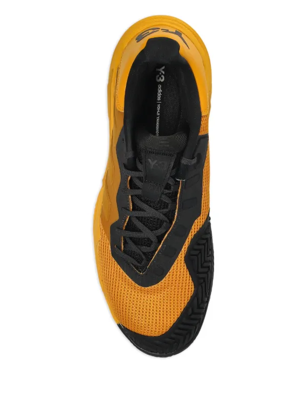 Y-3 Barricade 13 Tennis Sneakers | Orange | FARFETCH CA