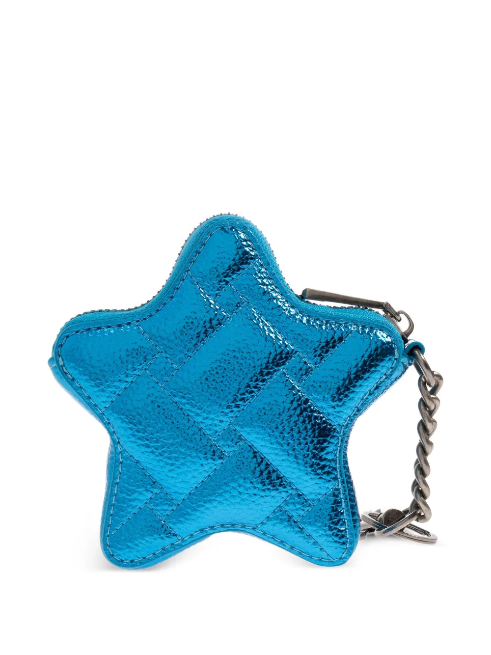 Kurt Geiger London star-shaped quilted keyring | Image 2