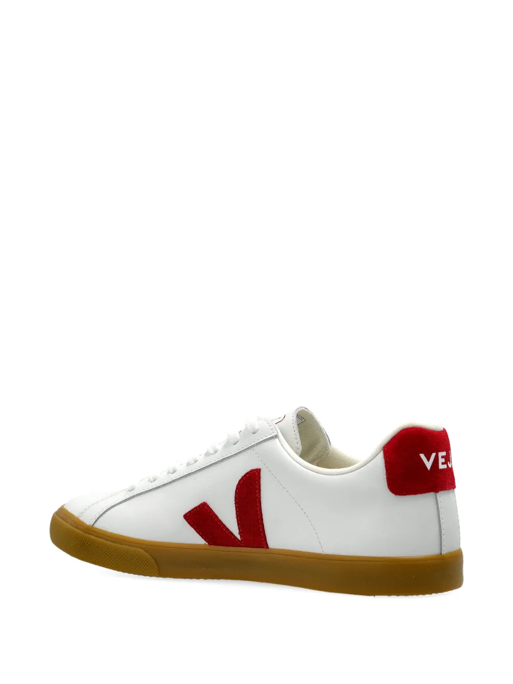 VEJA leather V-logo sneakers White
