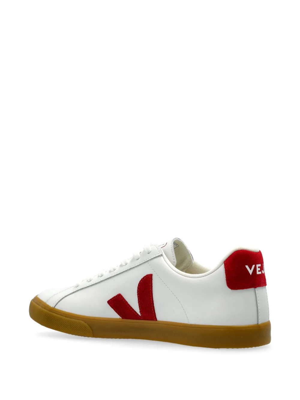 VEJA Leren sneakers met V-logo Wit