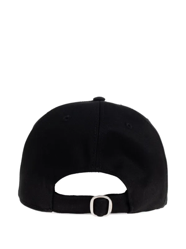 Off-White floral-embroidered Baseball Cap | Black | FARFETCH display picture 3