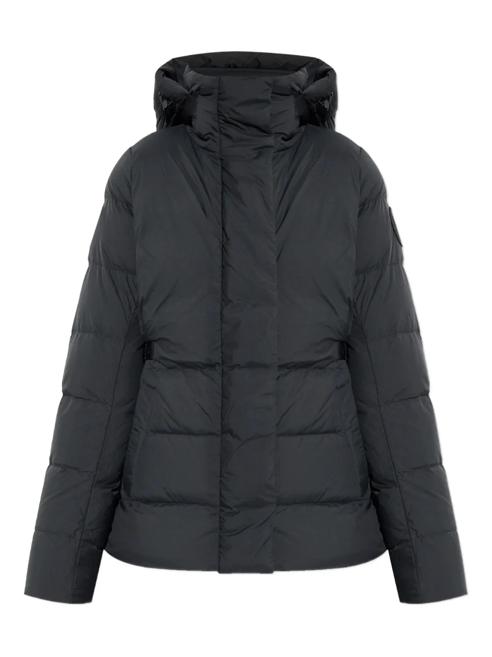 Canada Goose hooded quilted puffer jacket | Black | Image 1
