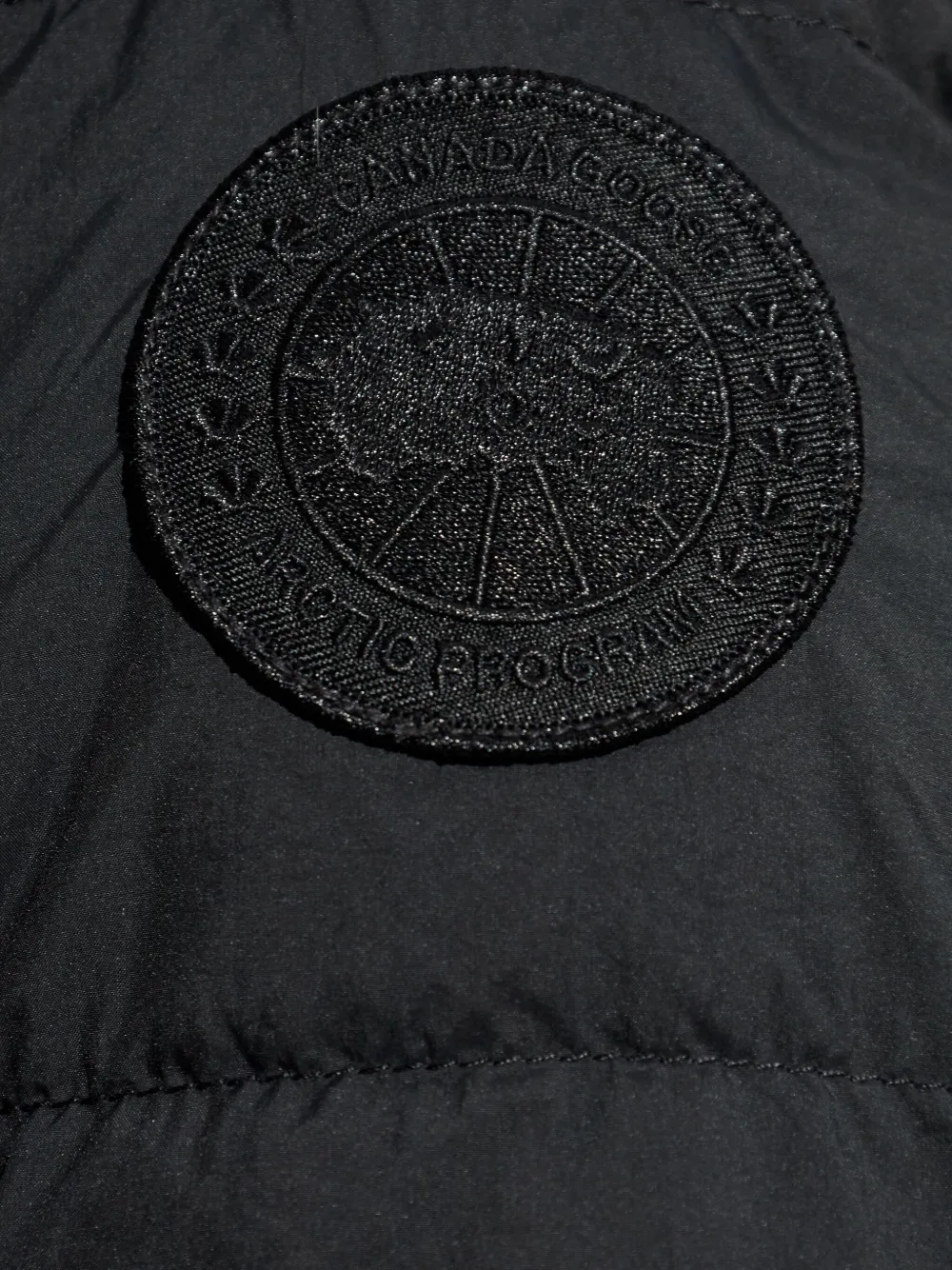 Canada Goose Donsjack met capuchon Zwart