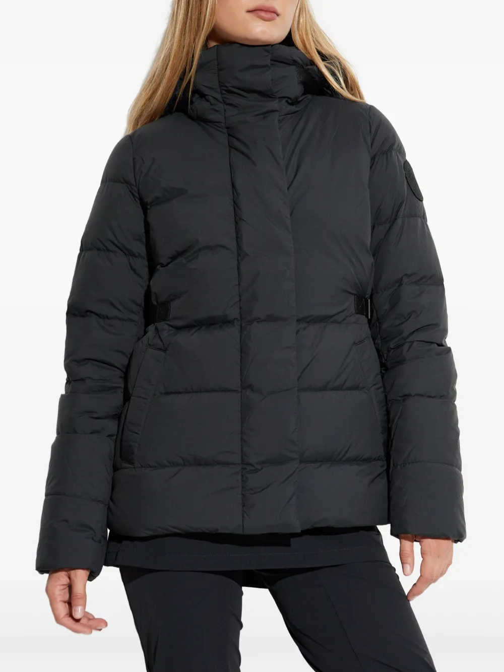 Canada Goose Donsjack met capuchon Zwart
