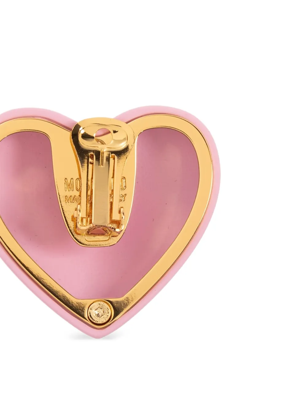 heart-shaped earrings