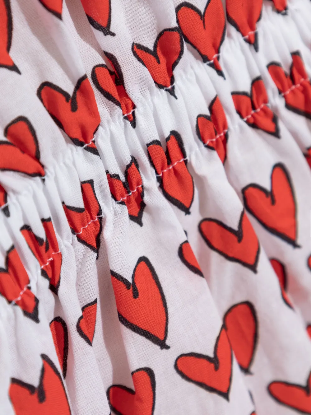 Moschino Heart-print Beach Dress In Multi