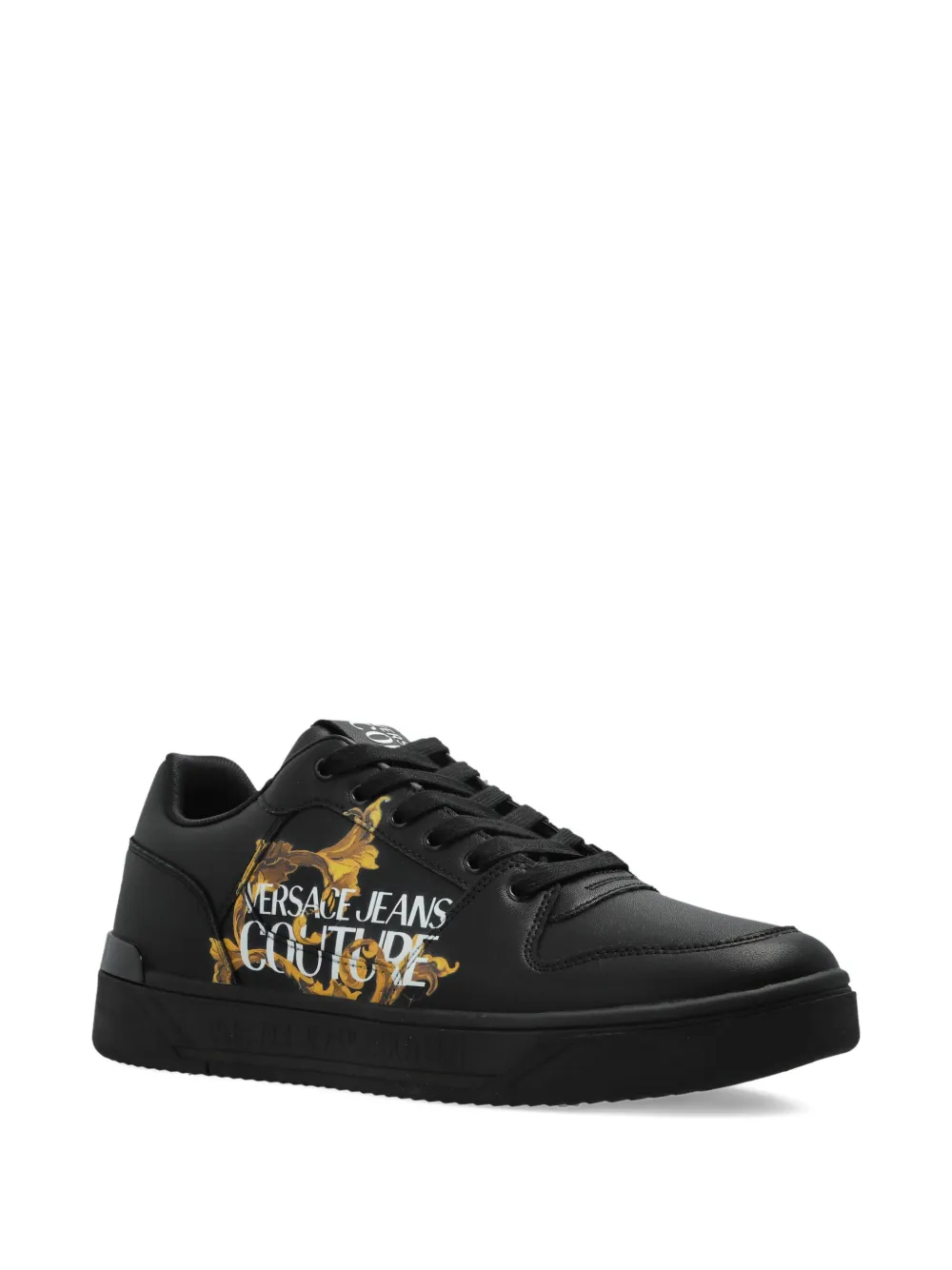 Versace Jeans Couture logo-print sneakers Black