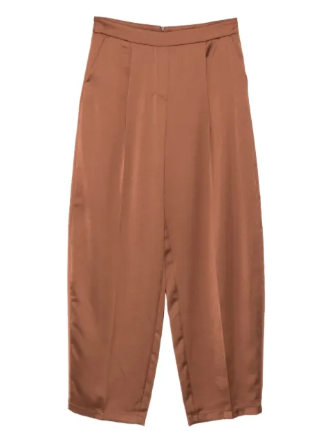 IMPERIAL pleated tapered trousers
