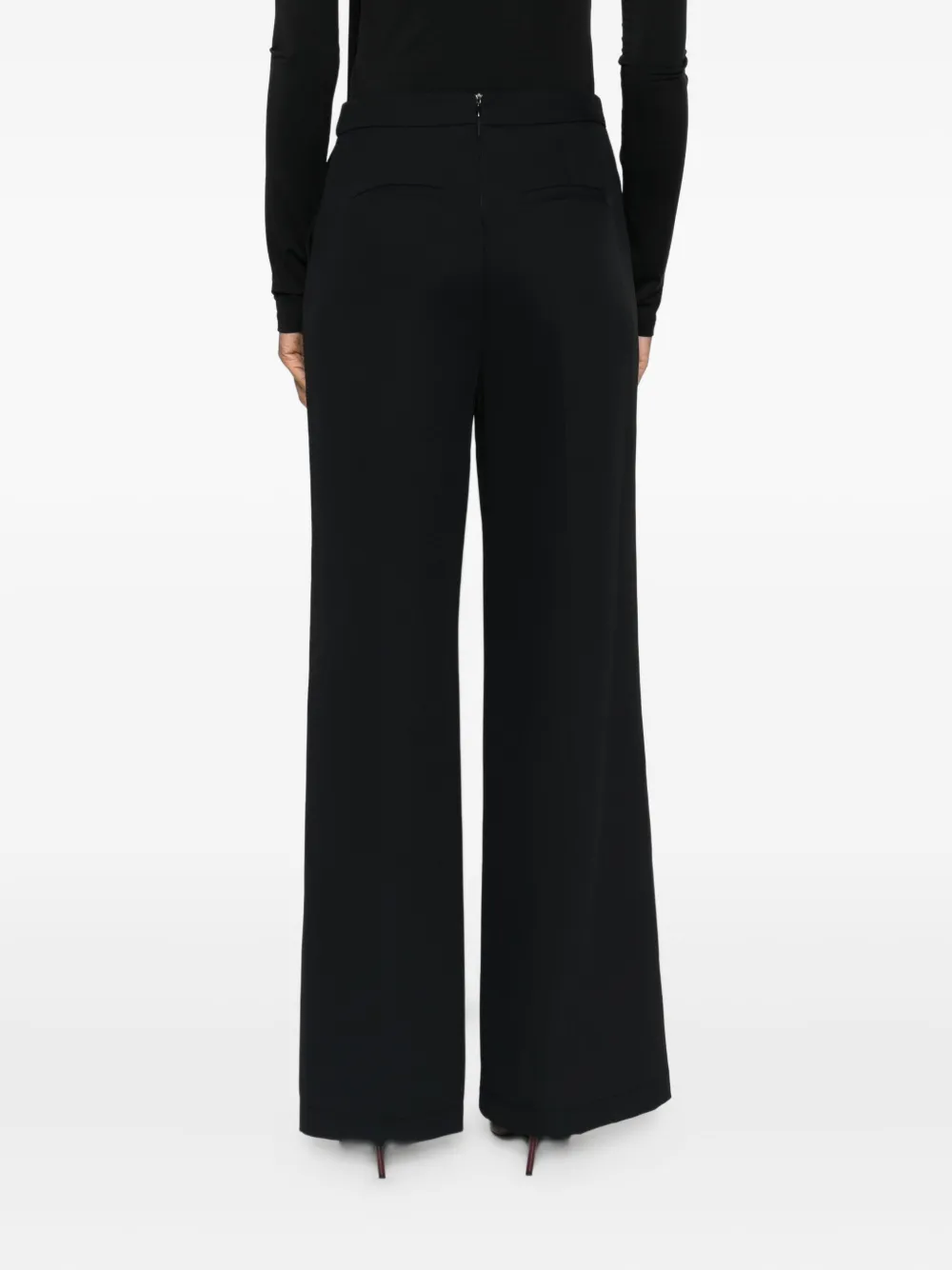 IMPERIAL High waist broek Zwart