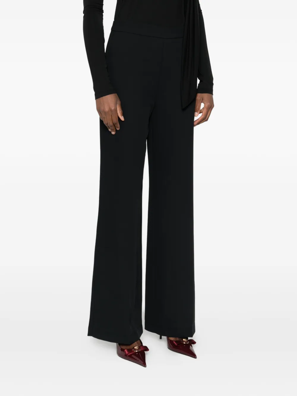 IMPERIAL High waist broek Zwart