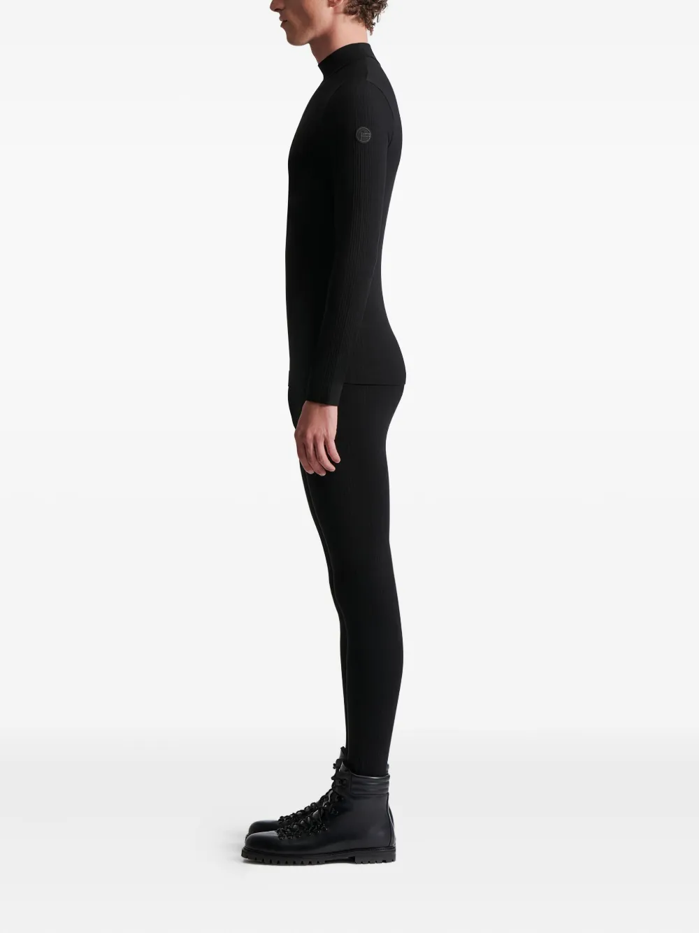 Fusalp high-neck seamless vest Zwart