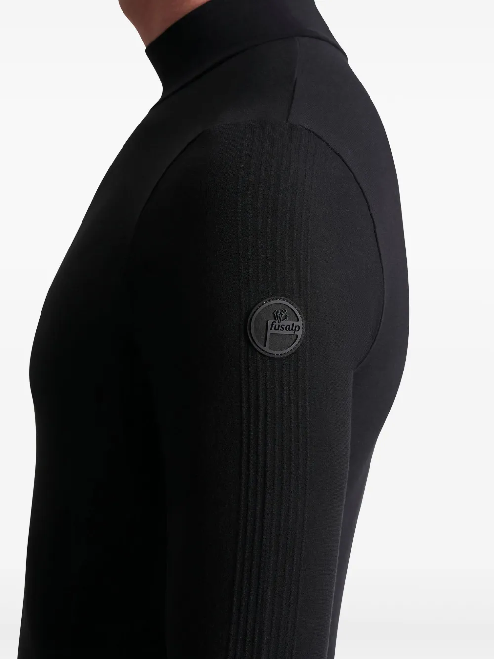Fusalp high-neck seamless vest Zwart