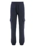 Peserico elastic-cuff track pants - Blue