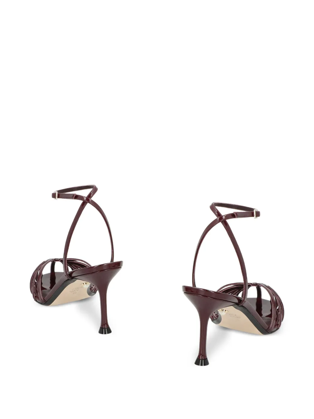 Alevì Sandalen met enkelbandjes Rood