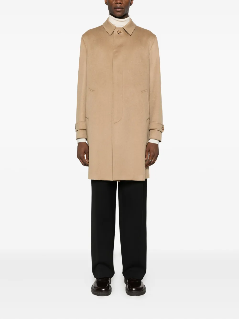 Lardini wool coat | Single Breasted Coats | Image 2
