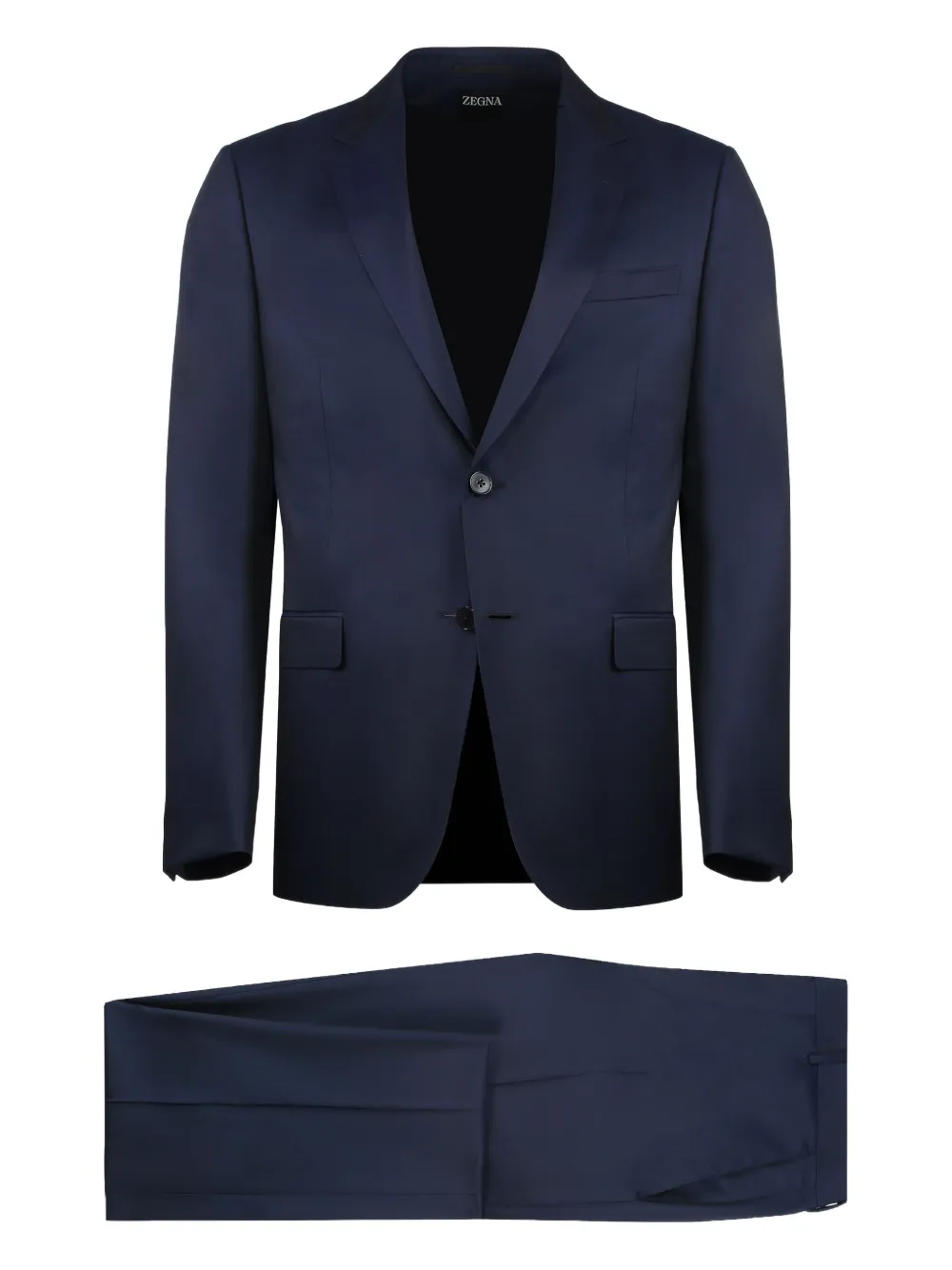 Zegna single-breastedsuit Blauw