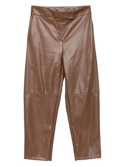 IMPERIAL button-fastening crop trousers