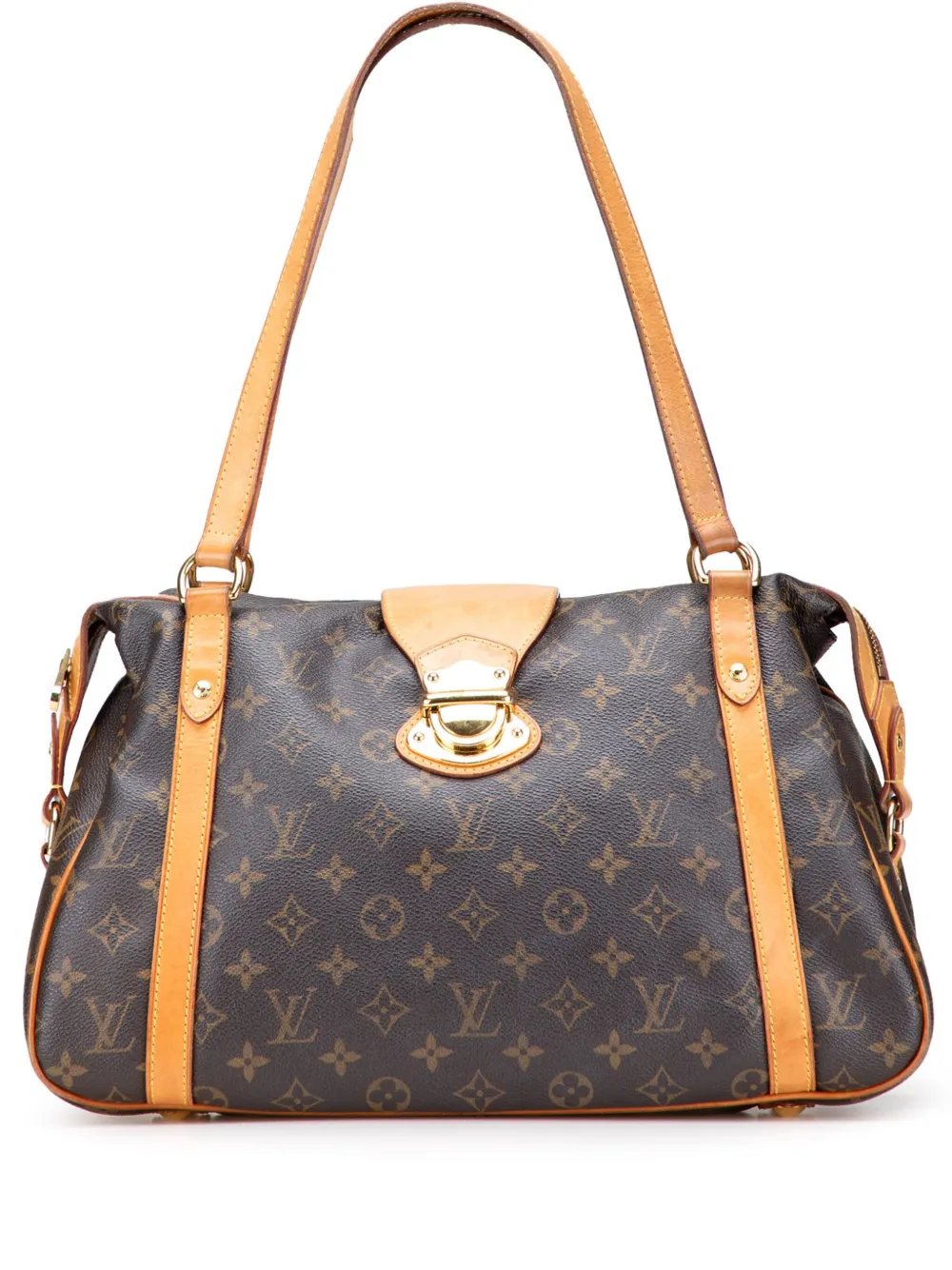 Louis Vuitton Pre-Owned 2009 モノグラム ストレーザ PM ショルダーバッグ - ブラウン Louis Vuitton Pre-Owned 2009 モノグラム ストレーザ PM ショルダーバッグ - ブラウン