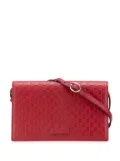 Gucci Pre-Owned 2000-2015 Microguccissima Wallet on Strap crossbody bag - Red