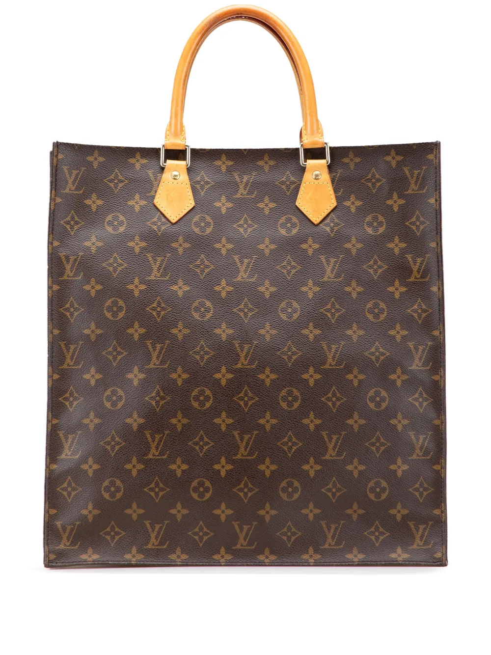 Louis Vuitton Pre-Owned 2002 モノグラム サックプラ トートバッグ - ブラウン Louis Vuitton Pre-Owned 2002 モノグラム サックプラ トートバッグ - ブラウン